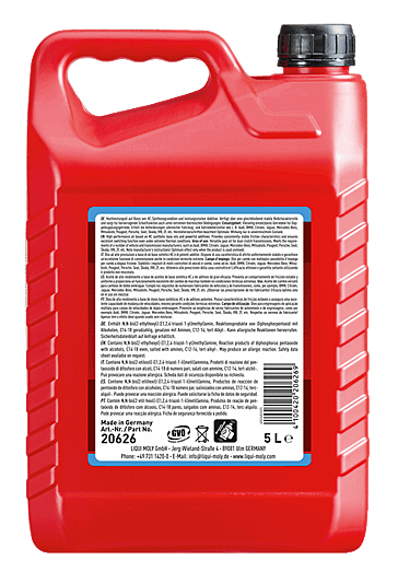 Liqui Moly Dual Clutch Transmission Oil 8100 5L - 20626