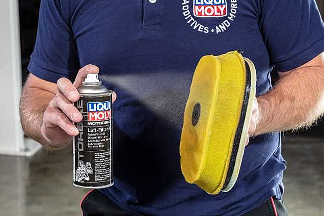 Liqui Moly Motorbike Foam Filter Oil (Spray) 400ml - 20745