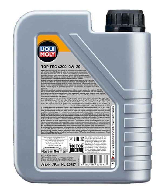 Liqui moly Top Tec 6200 0W-20 5ltr