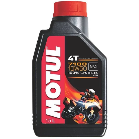 MOTUL 7100 4T 10W50 ENGINE OIL - 1 5L