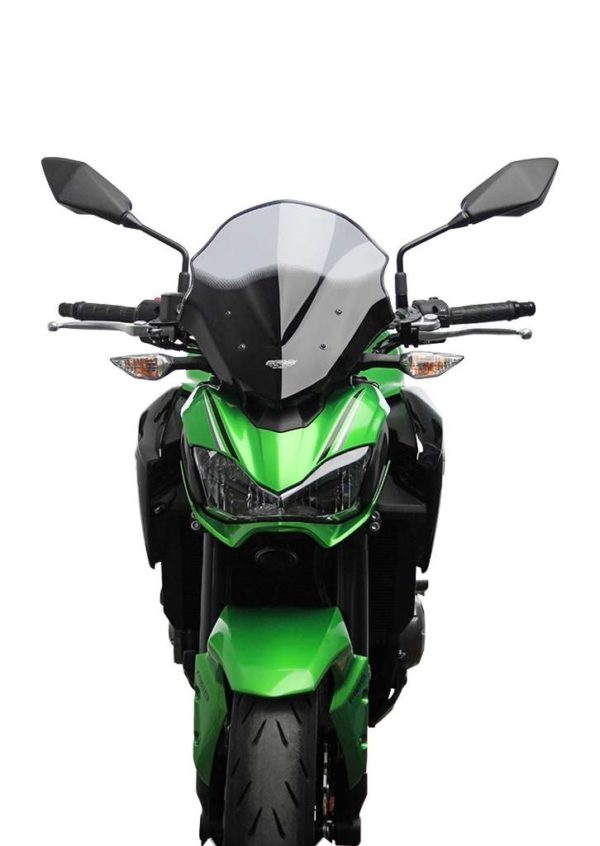 MRA Windscreen Kawasaki Z900 (2017-19) - Racing Smoke - Riders Junction