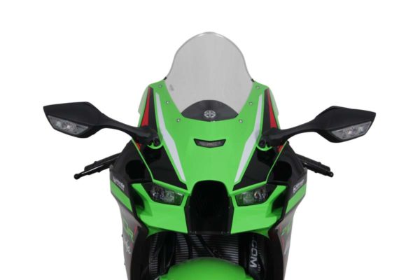 MRA Windscreen for Kawasaki ZX 10R-RR – Racing Windscreen “R” (2021+)- Racing Clear - Riders Junction