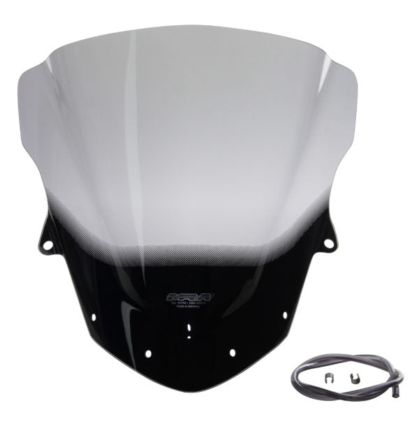 MRA Windscreen for Kawasaki ZX 6R – Racing Windscreen “R” (2019+) - Racing Smoke