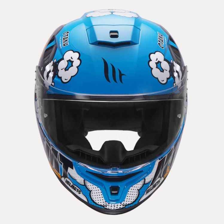 MT Helmet Hummer Otaku Gloss Blue