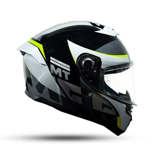 MT Helmets Hummer Oasis B3 Matt Black Fluro Yellow