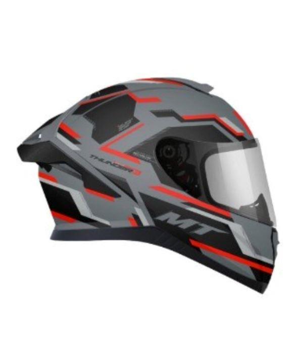 casco mt helmets thunder 3 MT Helmets Thunder 3 SV Pro Blaze C2 Helmet Gloss Grey Black – Riders  Junction