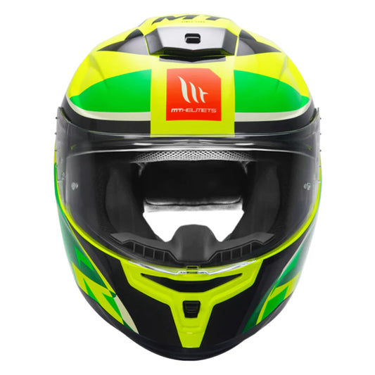 MT Hummer Oasis Helmet - Gloss Fluorescent Yellow