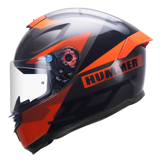 MT Hummer Quo Helmet - Glossy Red