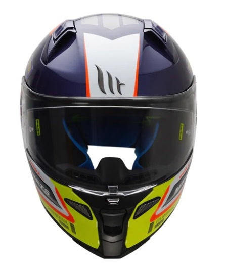 MT Revenge FF110 2 RS A0 Gloss Helmets Blue