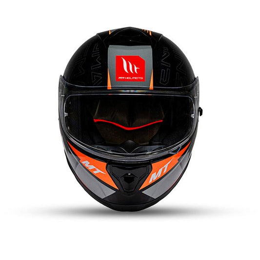 MT Thunder 3 SV Enigma B14 Fluor Gloss Orange Helmet