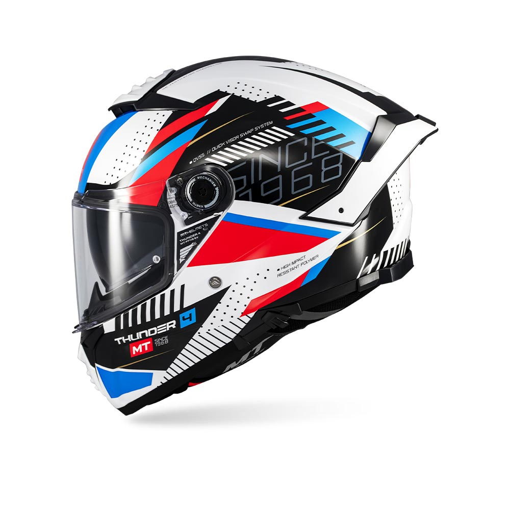 MT - Thunder 4 SV A7 Luminence Motorcycle Riding Helmet (Gloss)