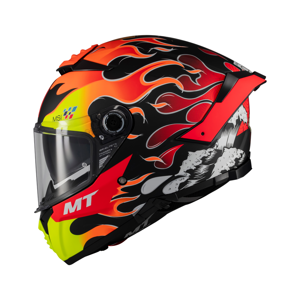 MT - Thunder 4 SV B3 Yamanaka Motorcycle Riding Helmet (Gloss)