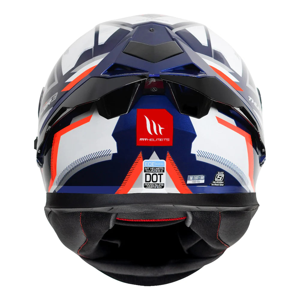 MT Helmet Thunder 3 SV Pro Blaze C14 Gloss