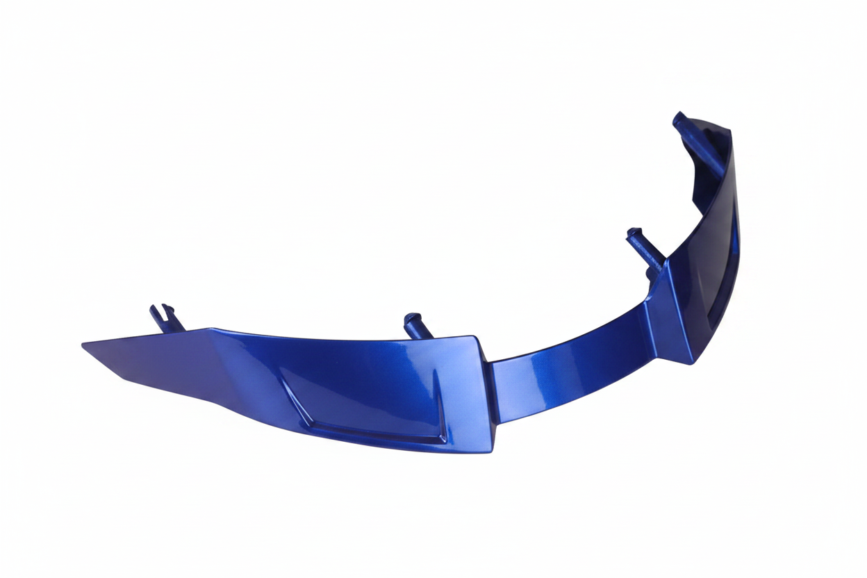 MT Helmets - Spare Rear Spoiler for MT Hummer Helmets (Gloss Blue)