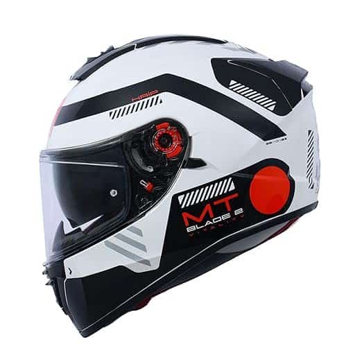 MT Helmets Blade 2 SV Vitality A5 Motorcycle Riding Helmet (Matt)
