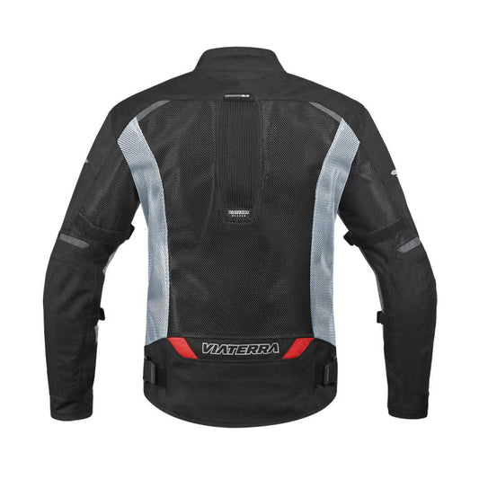 Viaterra Miller Urban Mesh Motorcycle Riding Jacket - Black - Riders Junction