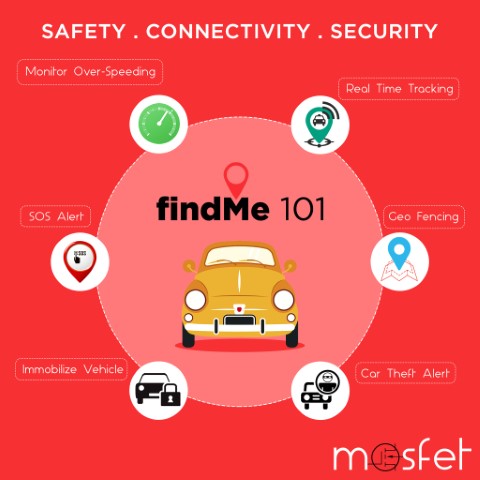 Mosfet - findMe101 (Vehicle Tracking & Safety Solution) - Riders Junction