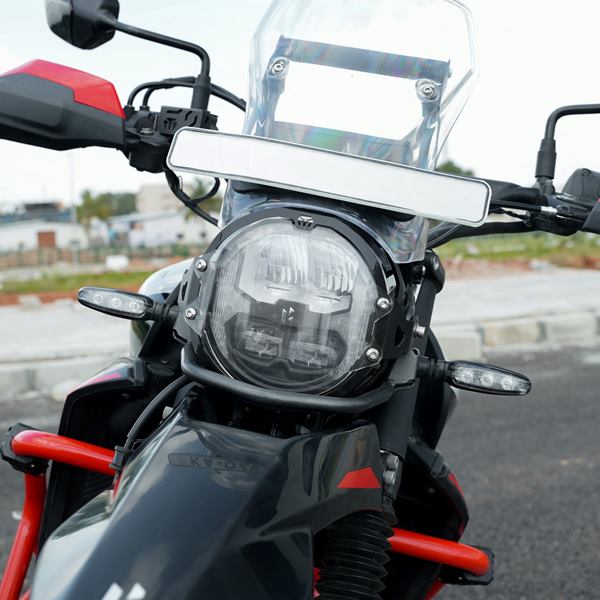 Moto Torque Acryclic Head Light Guard For Xpulse 210