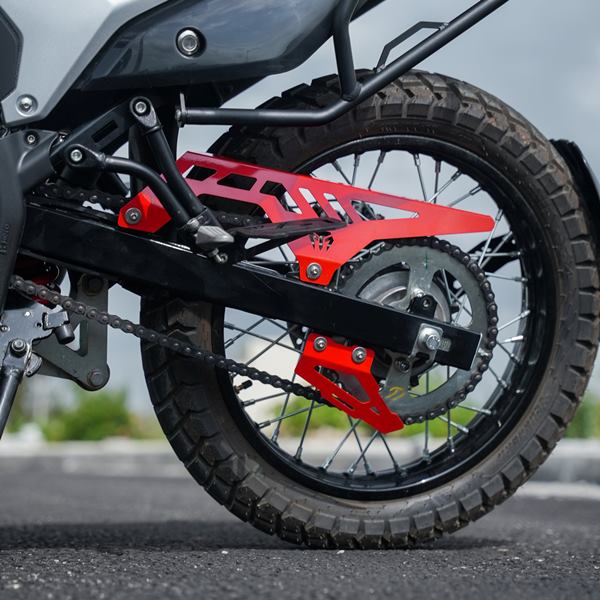 Moto Torque-Chain Guard (Red) For Xpluse 210