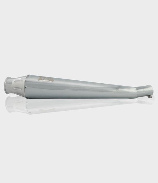 Moto Torque Chrome Platted Performance Exhaust-Launcher - Chrome
