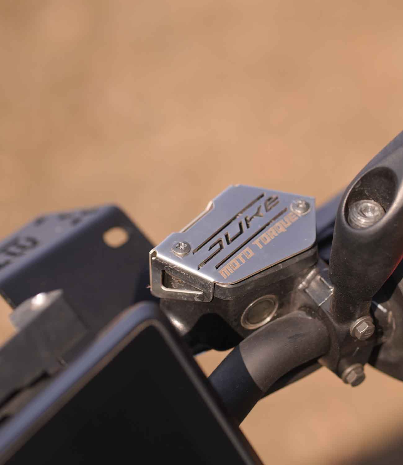 Moto Torque Front Master Cylinder Guard (SS) For KTM Duke 250/390 Gen-3