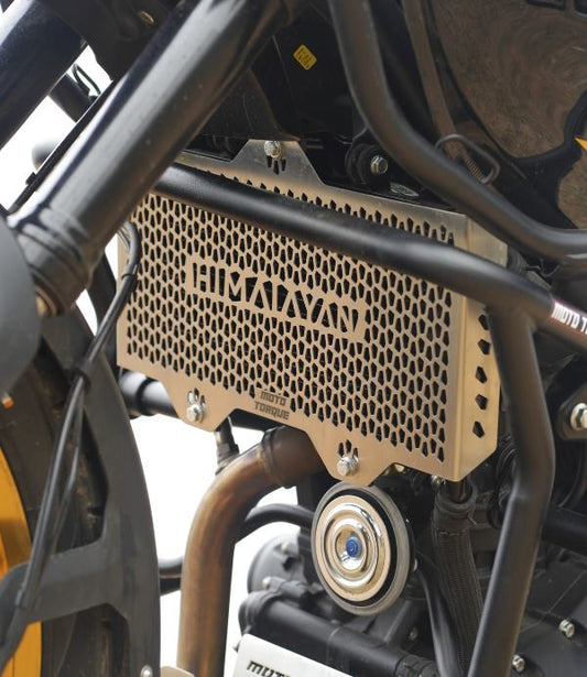 Moto Torque Himalayan 450 - Radiator Guard (SS)-HIMALAYAN450-00015