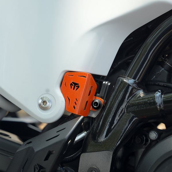 Moto Torque Orange Reservoir Oil Guard (MS) For KTM 250 Adventure/Adventure X390 Adventure 2025