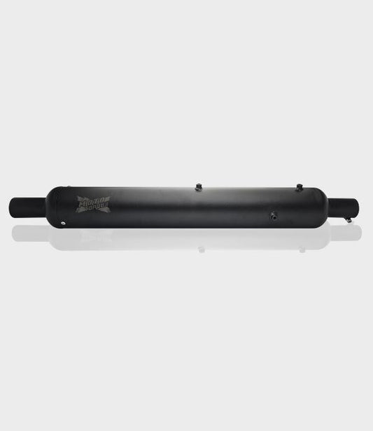 Moto Torque Replica - Black (BS6) Exhaust For Royal Enfield Classic (350/500)