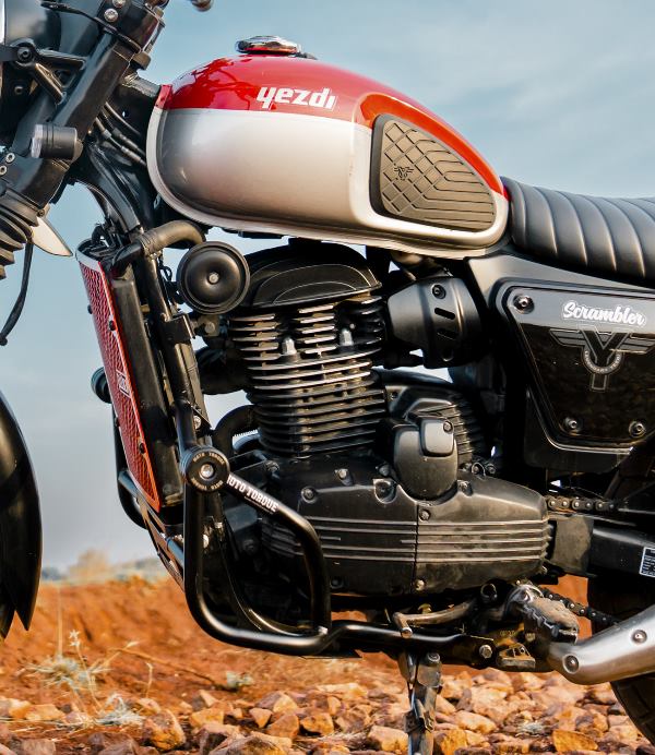 Moto Torque Yezdi Scrambler - Crash Guard