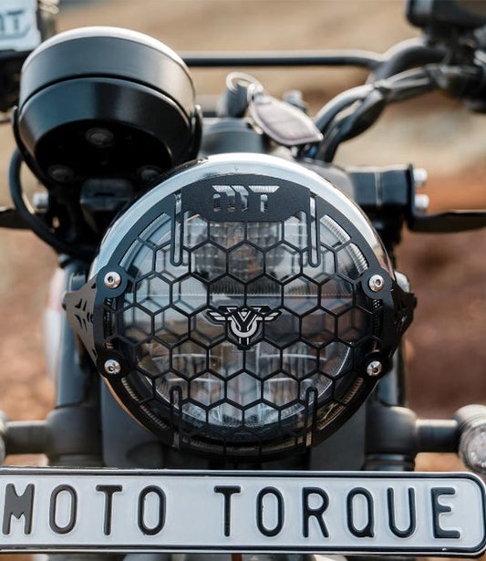 Moto Torque Yezdi Scrambler - Headlight Grill-YEZDI-00005