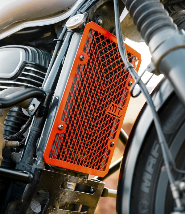 Moto Torque Yezdi Scrambler - Radiator Guard