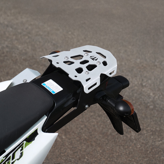 Moto Torque Aluminium Top Plate With MS Back Carrier For Kawasaki KLX 230