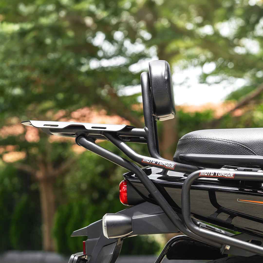 Moto Torque Back Carrier With Backrest For Harley Davidson X440T