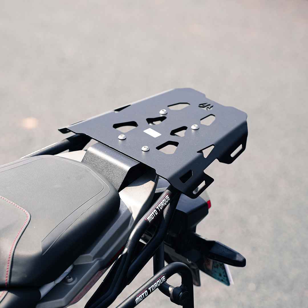 Moto Torque Back Carrier (Black) For TVS Apache RTX 300