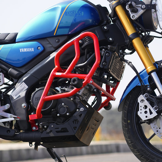 Moto Torque Crash Guard (Red) For Yamaha XSR 155