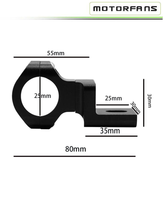 Motorfans Premium 25mm Universal Clamp - HK530609