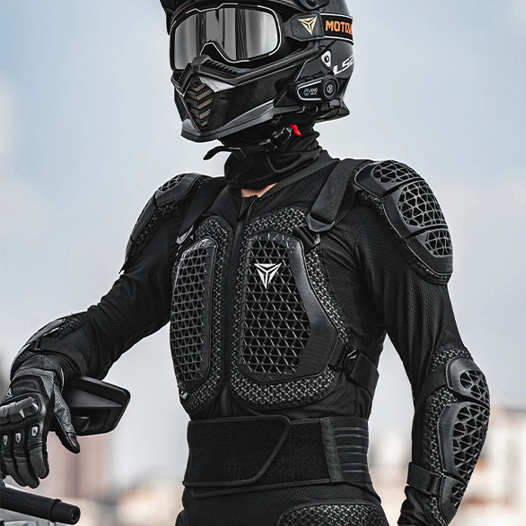 Motowolf PG1 Motorcycle Body Armour (Black)