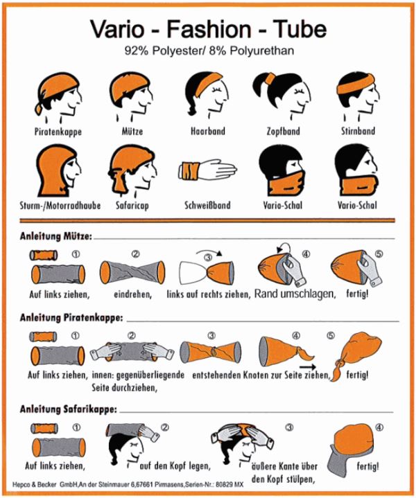 Multifunctional Cloth – Hepco Becker – 7101975 0003