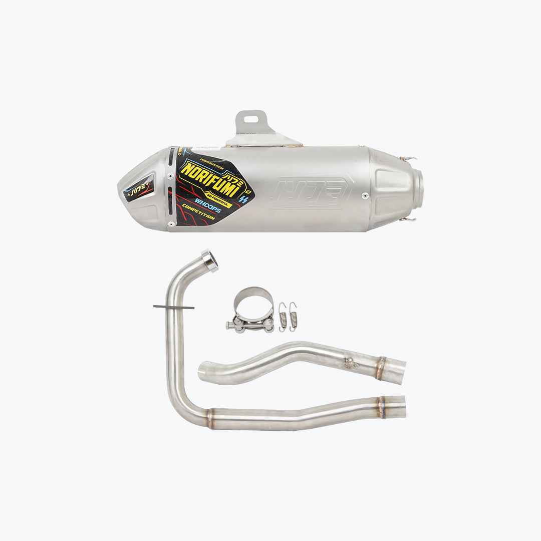 Norifumi Exhaust Whoops Kompetisi + DB Killer For Xpulse 210