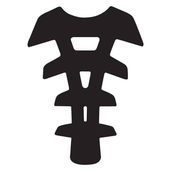 Oxford Gel Spine Arachnid Tank Pad - Black