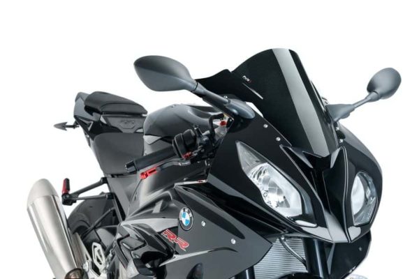 PUIG Windscreen for BMW S1000RR Z-Racer (2016-18) - Black - Riders Junction