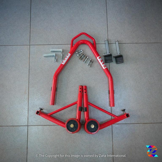 Paddock Stand Glossy Red - ZANA - ZI-8131