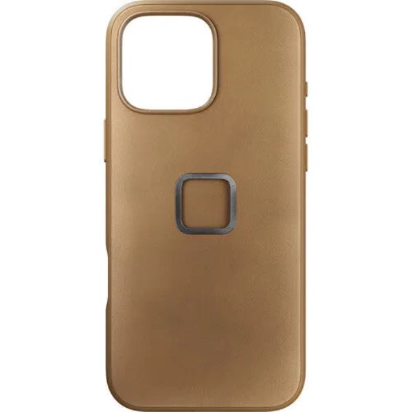 Peak Design-IPhone 16 Pro Max Everyday Clarino Phone Case Tan (PD-M-MC-BV-BR-1)