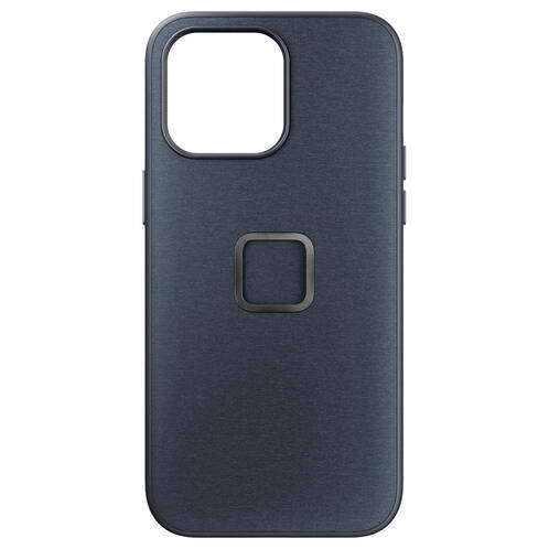 Peak Design Charcoal Mobile Everyday Fabric Case iPhone 15 Pro Max V2 (Midnight) - PD-M-MC-BL-MN-2