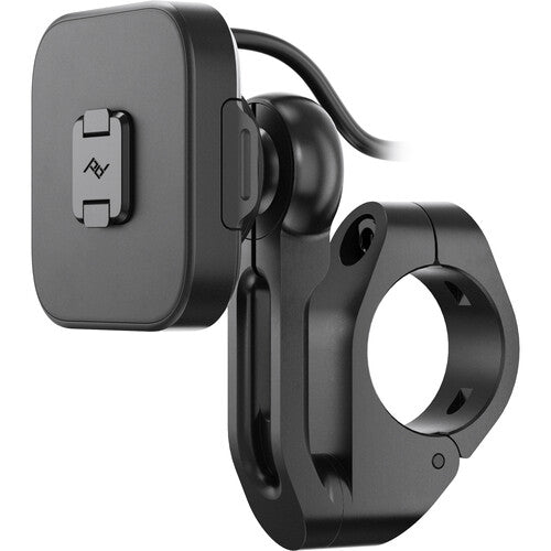 Peak Design Mobile Motorcycle Mount Bar Mount V2 Charging (Black) - PD-M-MM-AJ-BK-1