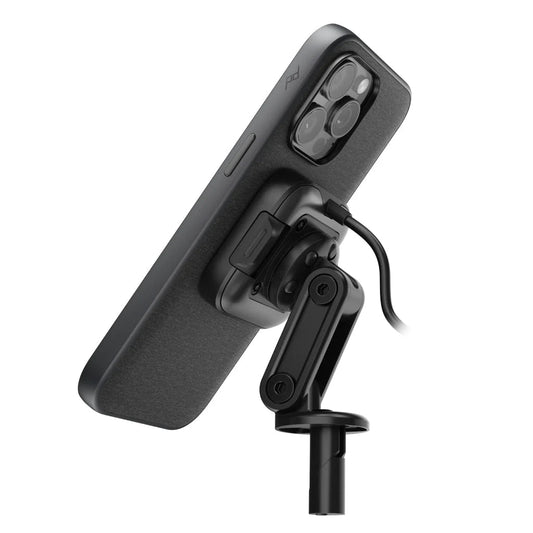 Peak Design Motorcycle Stem Mount Qi2 (Black) - PD-M-MM-AH-BK-1