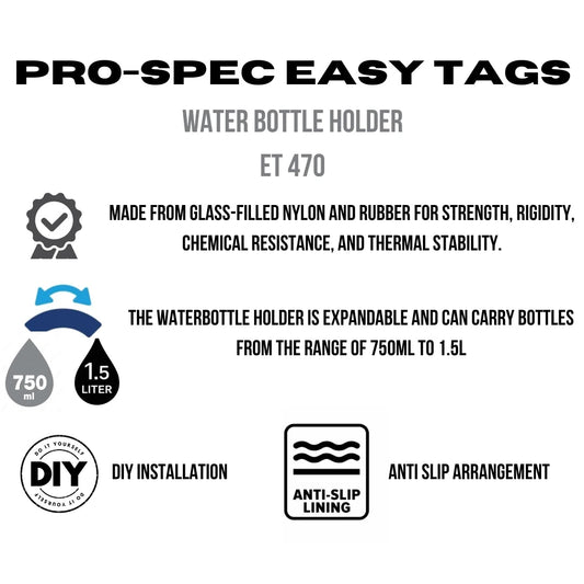 Pro-Spec Easy Tag Base Mount with Bottle Holder for Avenger Cruise 220 – ET 470 BM