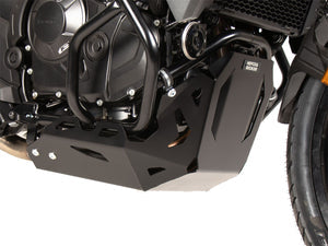 Protection Skid Plate Honda Transalp XL 750 Black/Silver - Hepco Becker - 8109539 00 01/8109539 00 12