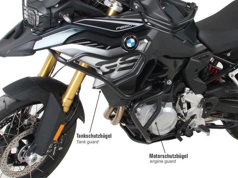 Protection Tank Guard BMW F Series GS Black - Hepco Becker - 5026513 00 01