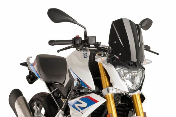 Puig - Windscreen for BMW G310R (2018-21) - Black - Riders Junction